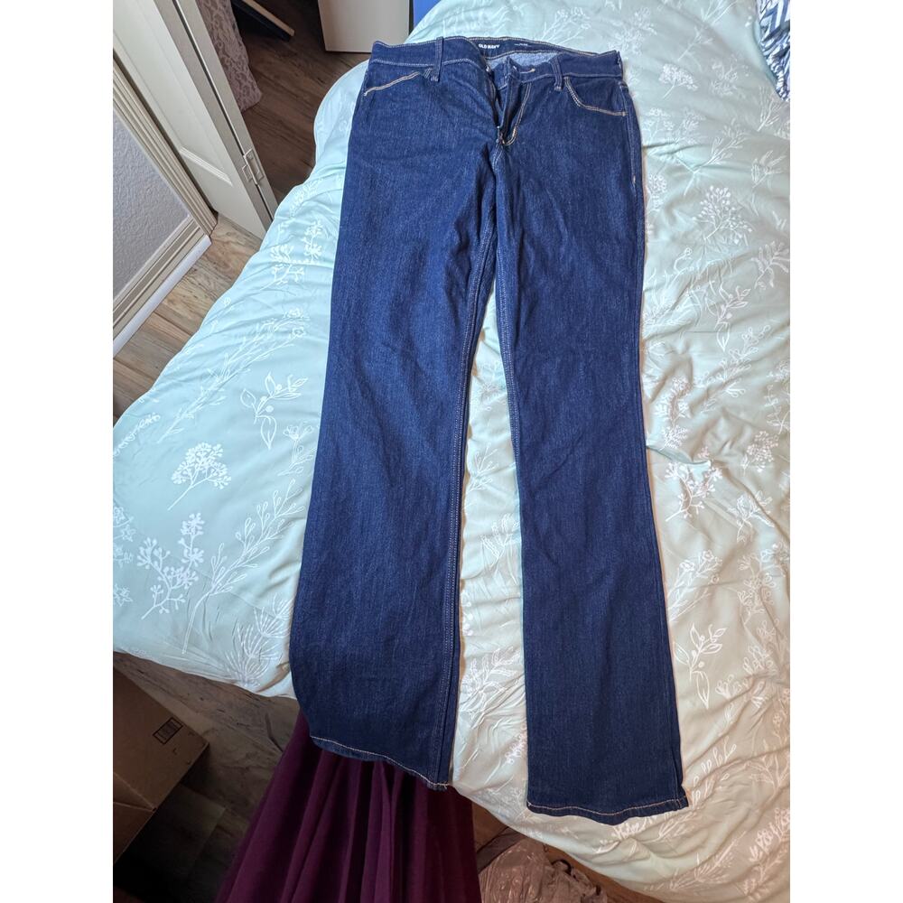 Old Navy size 4 mid rise boot cut jeans